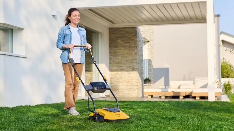 Tagliaerba a batteria senza filo di Stiga