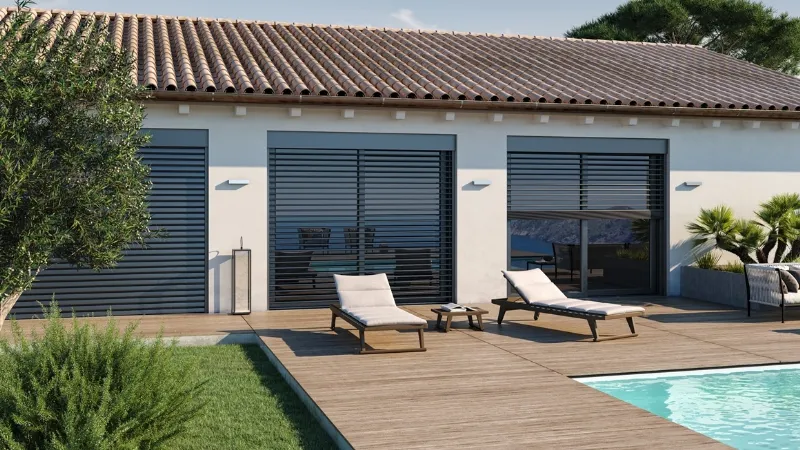 Estetica, funzionalità, tecnologia per i frangisole a lamelle orientabili di Oknoplast