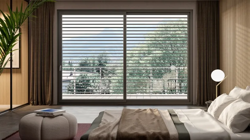 Numerose le soluzioni di schermature solari di Oknoplast, per ogni esigenza e ogni ambiente