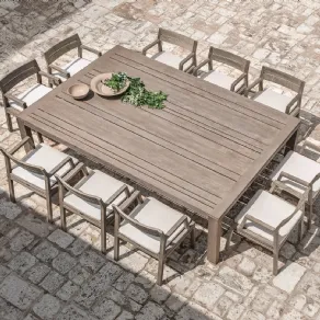 tavolo in legno Costes di Ethimo