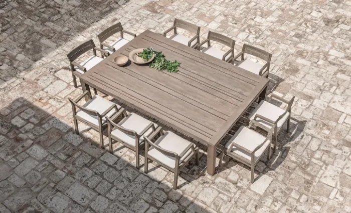 tavolo in legno Costes di Ethimo