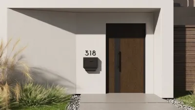 La porta Tenvis Black Design Oknoplast