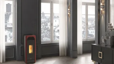 La stufa BERRY90+ di EK63 by Edilkamin&Co.