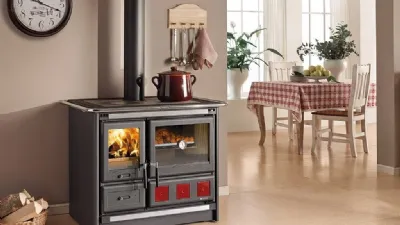 Cucina economica a legna