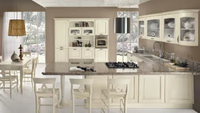 Cucina classica ad angolo Veronica Lube