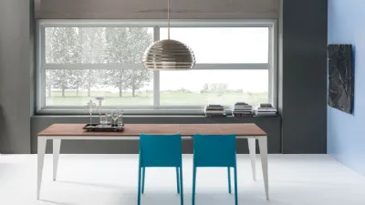 Vicenza di Stosa Cucine, allungabile in lunghezze 130 e 160 cm e profondità 90 cm