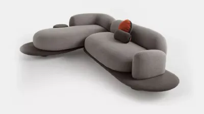 Divano componibile modello Grumetto di Busnelli