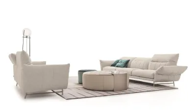 On Line, divano con meccanismo regolabile di Ditre Italia