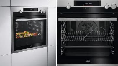 Forno a vapore serie 7000 steamcrisp con pulizia pirolitica di AEG