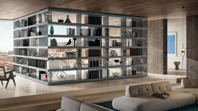 Libreria bifacciale Air di Lago