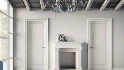 Pantografata 190 Opaco Bianco