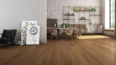 Parquet Rovere Naturale Puro di Listone Giordano