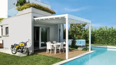 Pergola modello Quadra di Gibus