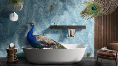 Rivestimenti Wonderwall_Key-visual_Plume, Cotto D'Este