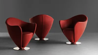 Poltrona girevole Mon Petit Coueur La Cividina