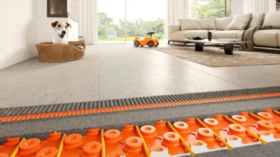 Bekotec-Therm di Schlüter-Systems, adatto per gestire rapidamente le variazioni di temperatura