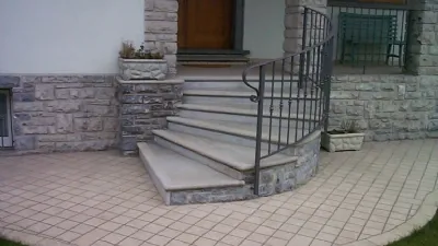 Rivestimento scale esterne