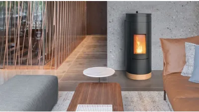 stufa a pellet Wall di MCZ