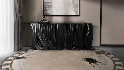 Tappeto Golden Bugs di Rug' Society