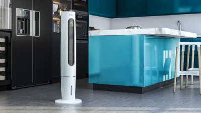 Pèler Tower, raffrescatore con base rotante di Olimpia Splendid